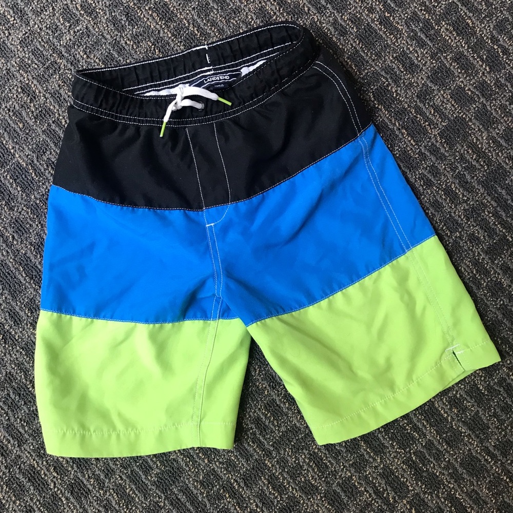 Spring Break! Lands’ End super soft swim trunks